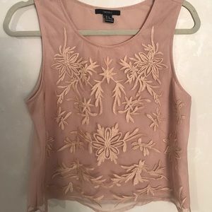 Forever 21 tan tank top